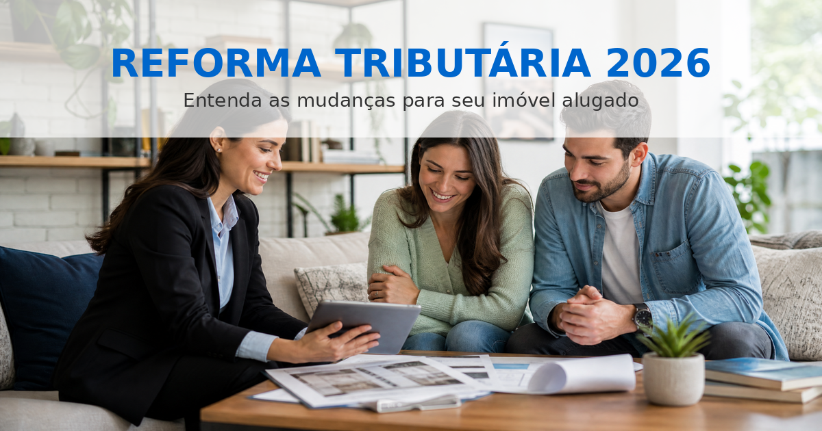 Reforma Tributária 2026 — mudanças para proprietários de imóveis alugados